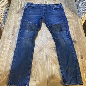 Bullhead Stacked Skinny Distressed Denim Men’s Jeans 36 x 32